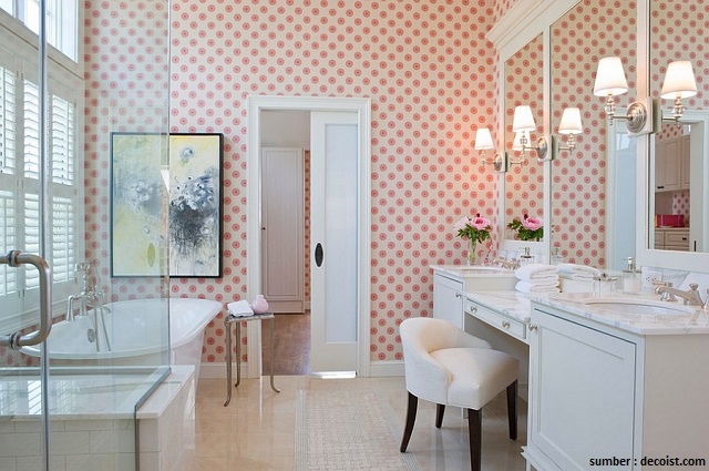 wallpaper kamar mandi