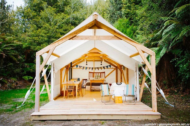 tenda glamping