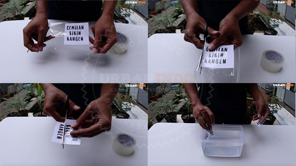 cara membuat stiker tempel