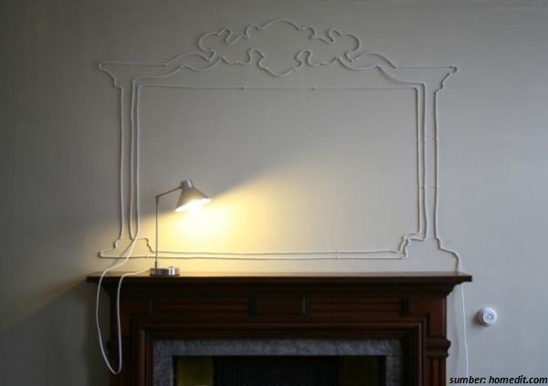 dekorasi kabel dinding