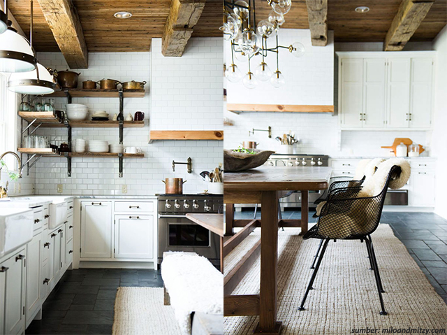 lantai dapur tradisional
