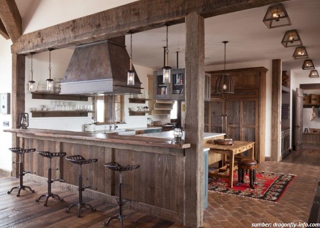 lantai dapur tradisional
