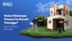 melempar petasan