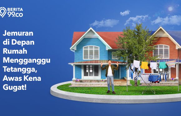 jemuran di depan rumah