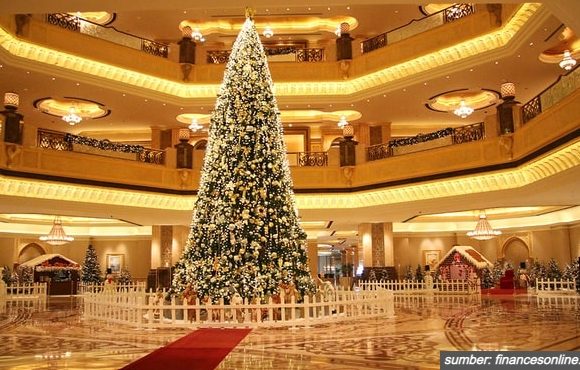 pohon natal termahal di dunia