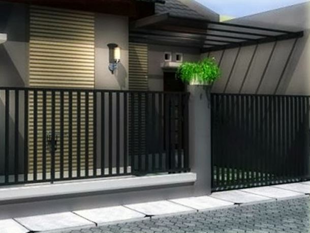 7 Inspirasi Desain Pagar Rumah Minimalis Mewah dan Menawan