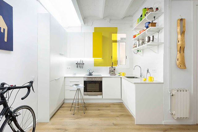 12 Inspirasi Desain Dapur Leter L | Area Memasak Makin Nyaman & Fungsional