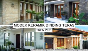 13 Desain Keramik Dinding Teras Modern untuk Rumah Minimalis. Tren 2021!