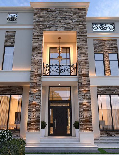 7 Inspirasi Desain Rumah Klasik ala Sinetron yang Menawan dan Aesthetic. Hunian Crazy Rich!