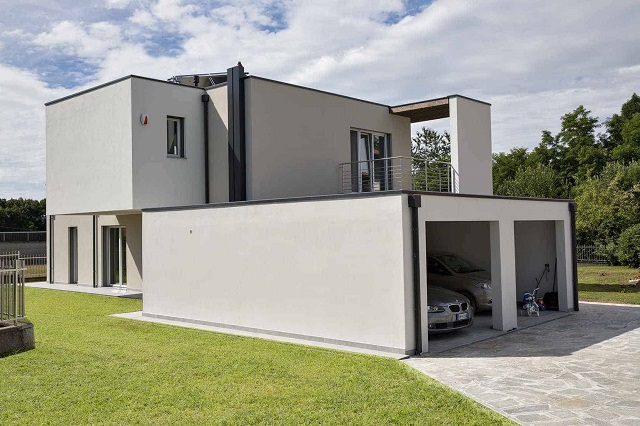 15 Gambar Rumah dengan Atap Dak Beton yang Kokoh | Hunian Unik & Fungsional