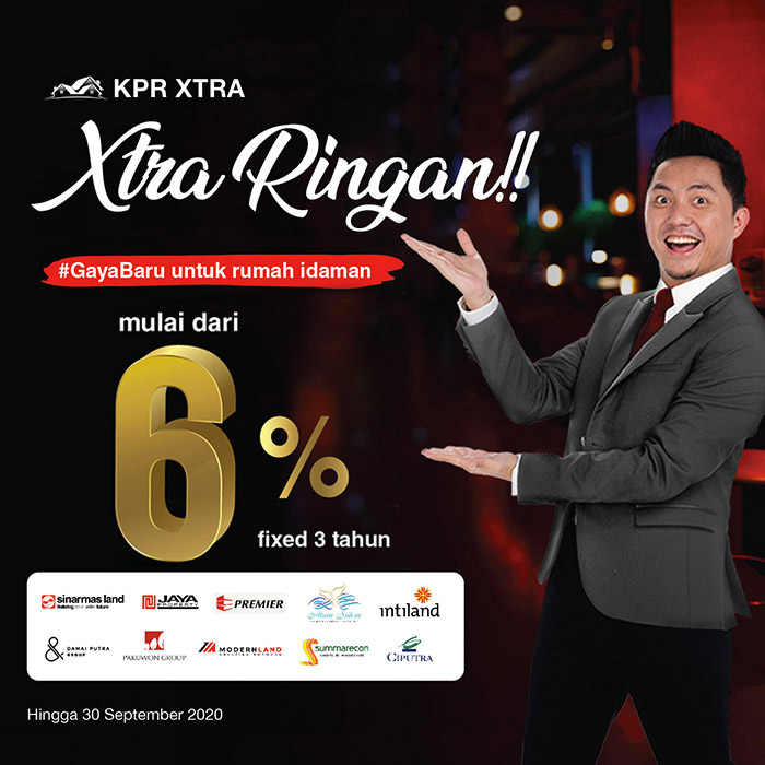 CIMB Niaga Tawarkan KPR Xtra Ringan dengan Bunga Mulai 6% Fixed 3 tahun. Ini Cara Dapatnya!