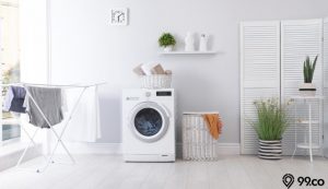7 Inspirasi Desain Tempat Cuci Baju dengan Atap. Cocok untuk Mencuci dan Menjemur di Musim Hujan!