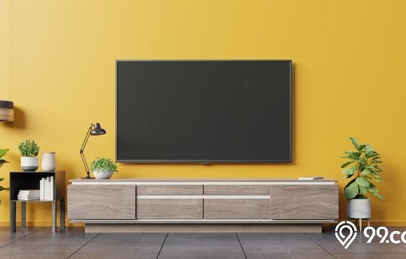 Harga Meja TV Minimalis Terbaik 2020. Bikin Ruangan Tampak Lebih Modern!