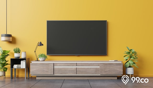 Harga Meja TV Minimalis Terbaik 2020. Bikin Ruangan Tampak Lebih Modern!