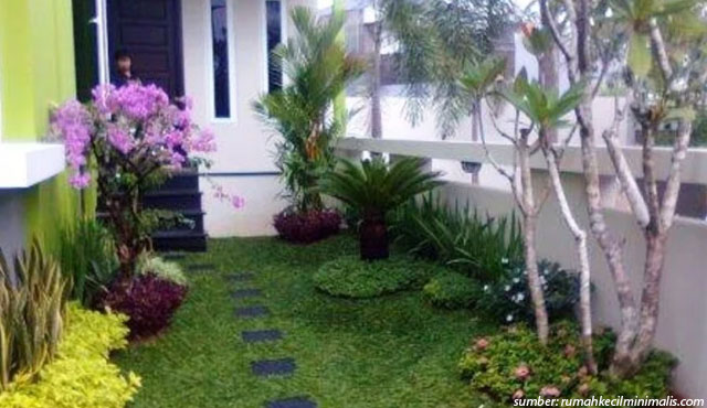 7 Desain Taman Depan Rumah Minimalis Lahan Sempit yang Unik & Modern | Bisa Memberi Suasana Sejuk nan Asri!