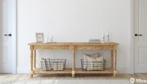 9 Inspirasi Desain Console Table untuk Mempercantik Interior Rumah