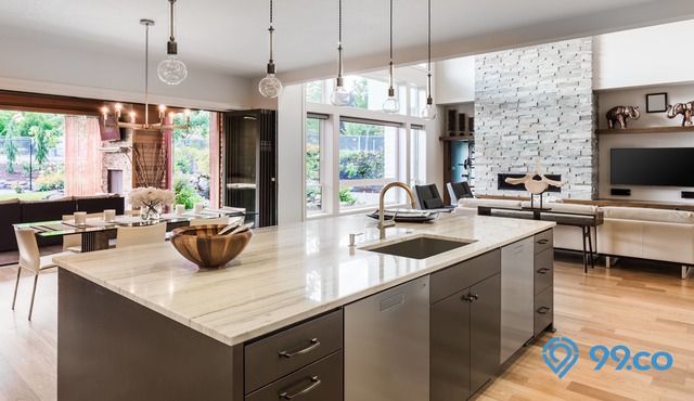 11 Desain Kitchen Island yang Cocok Diaplikasikan pada Dapur Rumah. Yuk, Pilih Sesuai Selera!