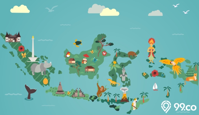 10 Provinsi Terbesar di Indonesia. Ada dari Pulau Jawa?