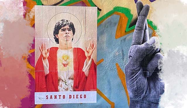 santo diego maradona