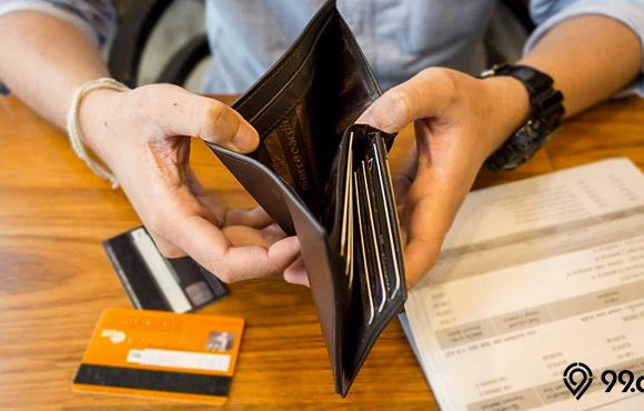utang dompet kosong