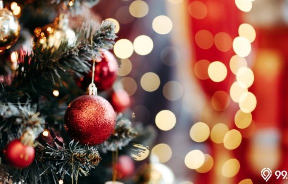 dekorasi natal di rumah