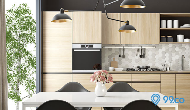 7 Inspirasi Kitchen Set Kayu Berdesain Menarik yang Eye Catchy. Tampilannya Tak Lekang oleh Waktu!