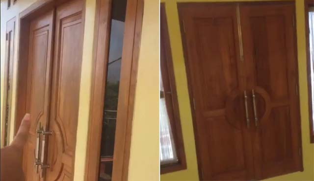 pintu rumah aneh