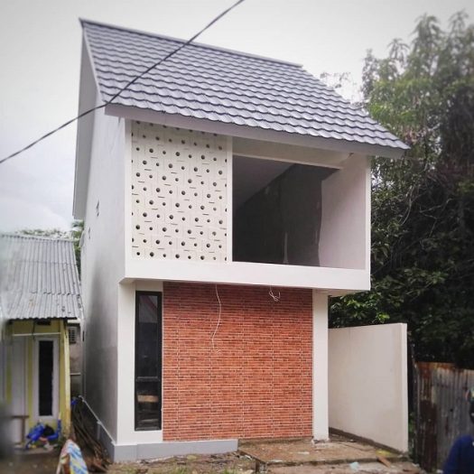 rumah mungil bergaya apartemen