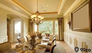 7 Desain Ruang Makan Mewah Modern. Hadirkan Suasana yang Elegan & Menawan