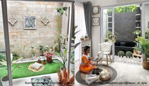 taman minimalis dalam rumah