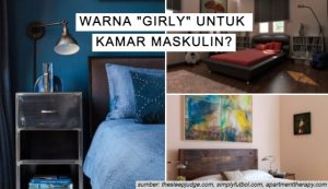 warna cat kamar tidur maskulin