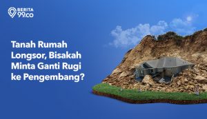 hukum ganti rugi tanah rumah longsor