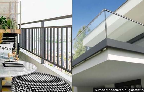 8 Inspirasi Desain Pagar Balkon Minimalis. Tampilannya Tidak Membosankan!