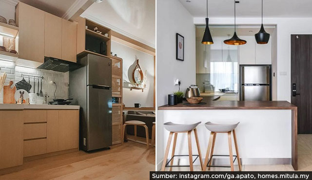 8 Ide Desain Dapur Apartemen Super Estetik. Tetap Nyaman Meski Mungil!