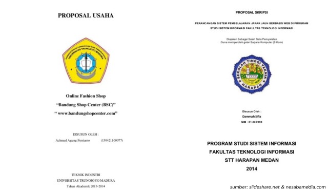 contoh cover proposal