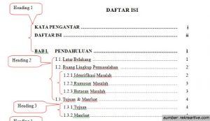 7 Contoh Daftar Isi Makalah yang Baik, Lengkap dengan Struktur dan Cara Membuatnya