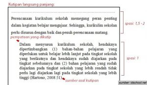 Contoh Kutipan Langsung dan Tidak Langsung Disertai Cara Menulisnya yang Benar