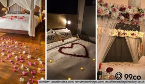 7 Dekorasi Kamar Pengantin Menggunakan Bunga. Membuat Nuansa Ruangan Lebih Romantis dan Intim!