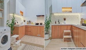 8 Ide Desain Kabinet Dapur Minimalis untuk Hunian Impian. Fungsional Sekaligus Estetik!