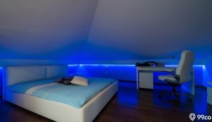 10 Inspirasi Desain Kamar Tidur dengan Lampu LED yang Menarik. Tidur Jadi Lebih Nyenyak!