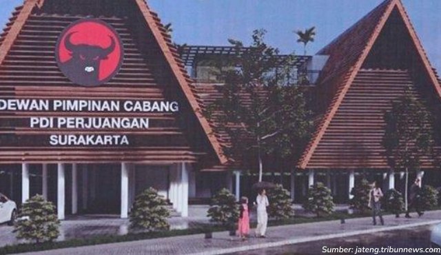gedung DPC PDIP Solo