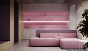 5 Inspirasi Perpaduan Warna Cat Rumah Ungu dan Pink yang Unik. Suka yang Mana?