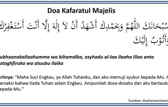Bacaan Doa Kafaratul Majelis Dilengkapi Dalil, Hikmah, dan Adab pada Sesama Muslim. Sudah Tahu?