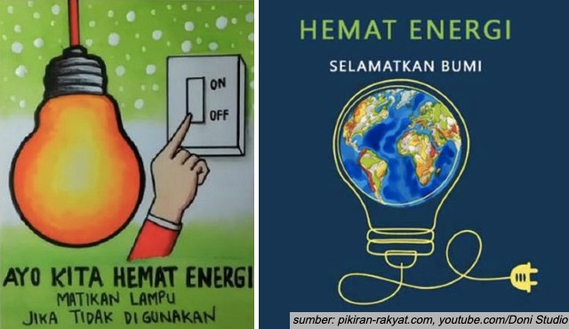 16 Contoh Poster Hemat Energi yang Mudah Dibuat. Pesannya Tepat Sasaran!