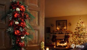 8 Hiasan Pintu Natal dari Bahan Bekas yang Murah dan Unik. Kreasikan Imajinasimu!