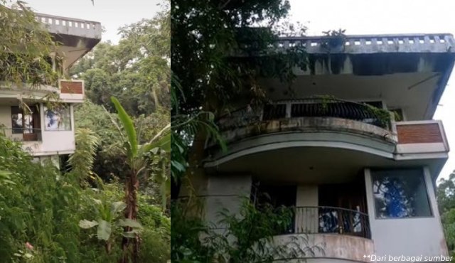 Kosong 10 Tahun, Rumah Terbengkalai di Tepi Jurang Ini bak Ditelan Alam!