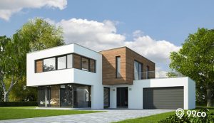 4 Tips Membangun Desain Rumah Kubus yang Unik dan Menarik. Banyak Keuntungannya, lo!