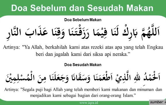 Bacaan Doa sesudah Makan yang Benar dan Artinya. Dilengkapi Doa sebelum Makan!