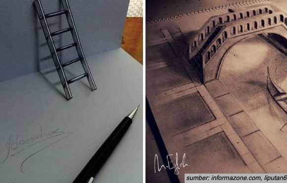 contoh gambar 3 dimensi