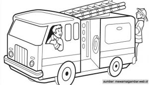 gambar mobil kartun